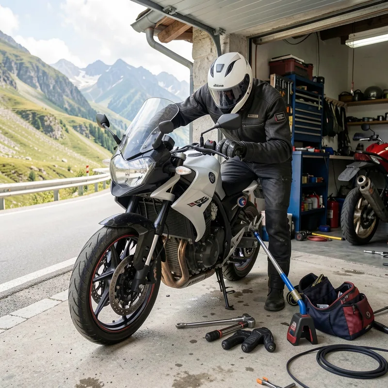Entretenir la chaîne de sa moto